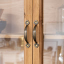 Wooden Glass Wall Cabinet