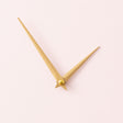 Wooden Pink &amp; Gold Detailed Heart Shaped Wall Clock - 40cm x 40cm