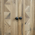 Wooden Wall Mounted Cabinet With Hooks