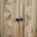 Wooden Wall Mounted Cabinet With Hooks