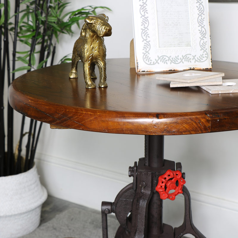 Adjustable Wooden Top Bar Table