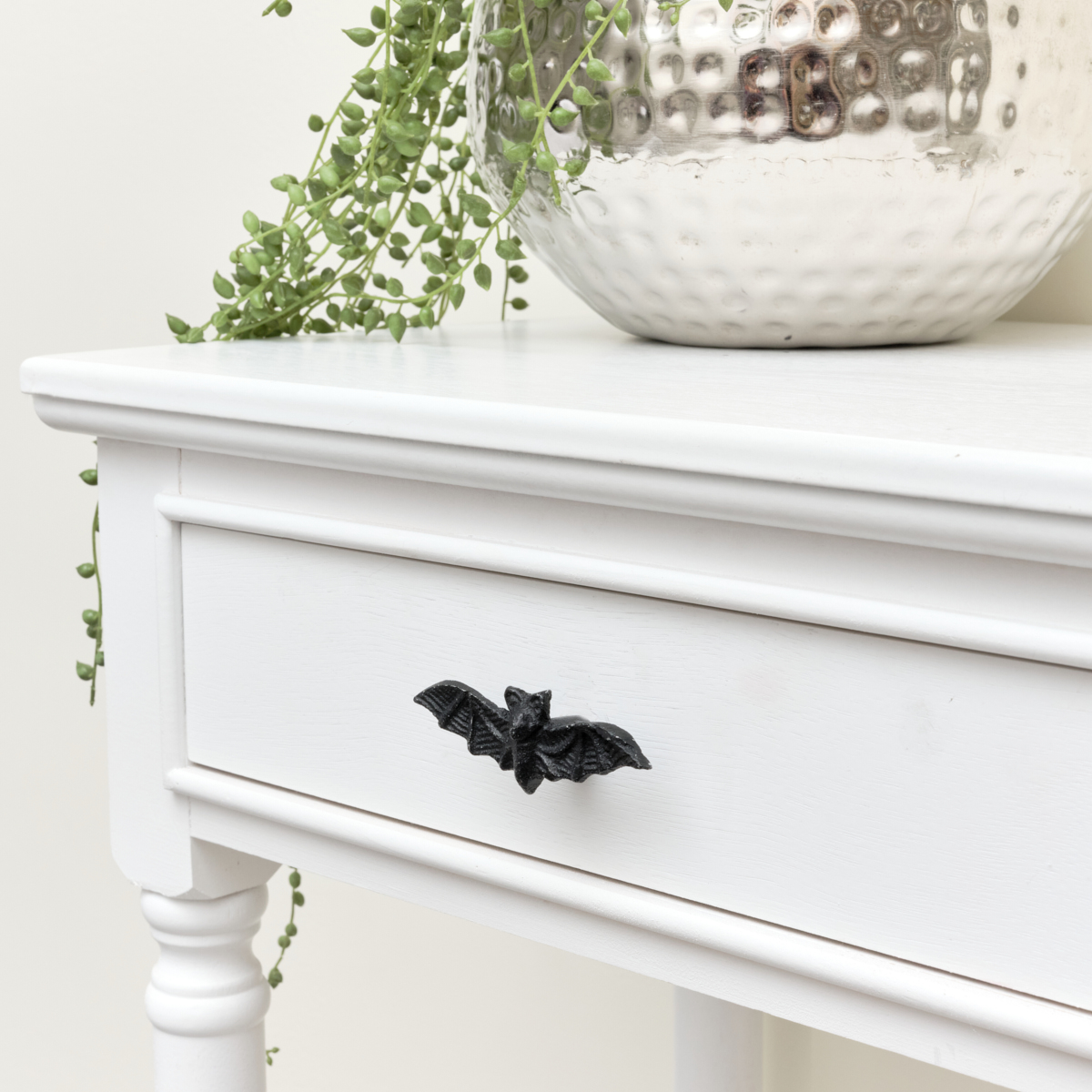 Black Bat Drawer Knob