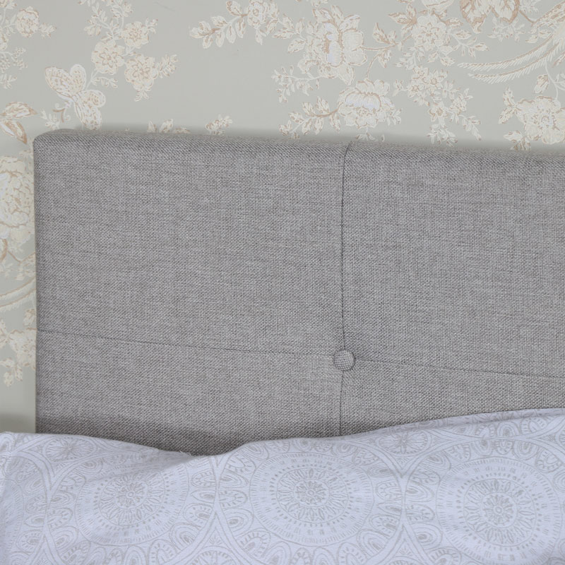 Grey Fabric Bed Frame