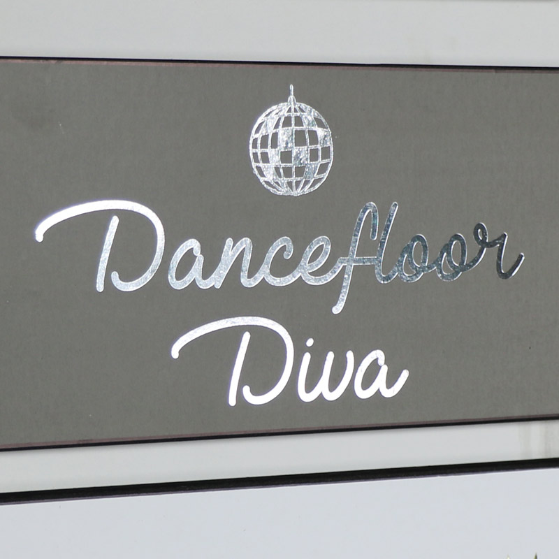 Humorous Wall Plaque "Dancefloor Diva"