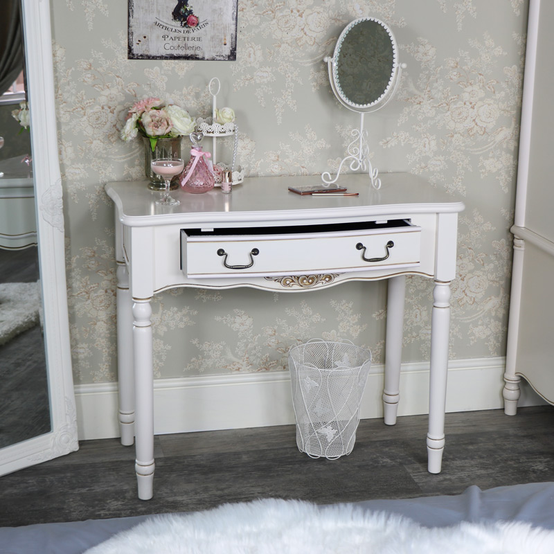 Cream Dressing Table / Console Table - Adelise Range