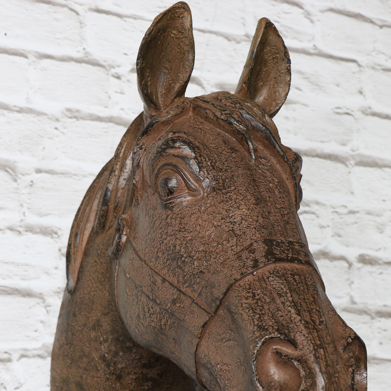 Decorative Rustic Horse Head 