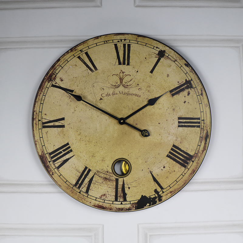 Vintage clock Extra Large French style clock - Melody Maison®