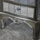 3 Drawer Mirrored Bedside Table Set- Tiffany Range