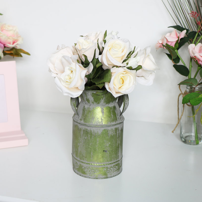 Faux Pale Pink Rose Bouquet