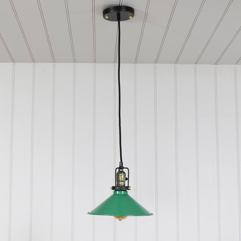 Green Loft Style Pendant Ceiling Light