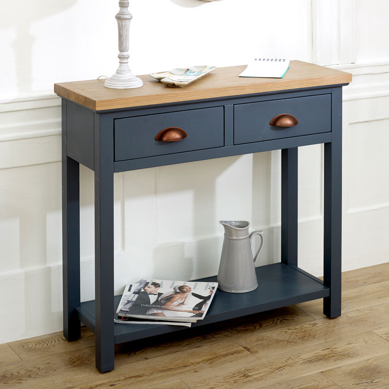 Grey Console Table - Grayson Range DAMAGED SECOND 6712