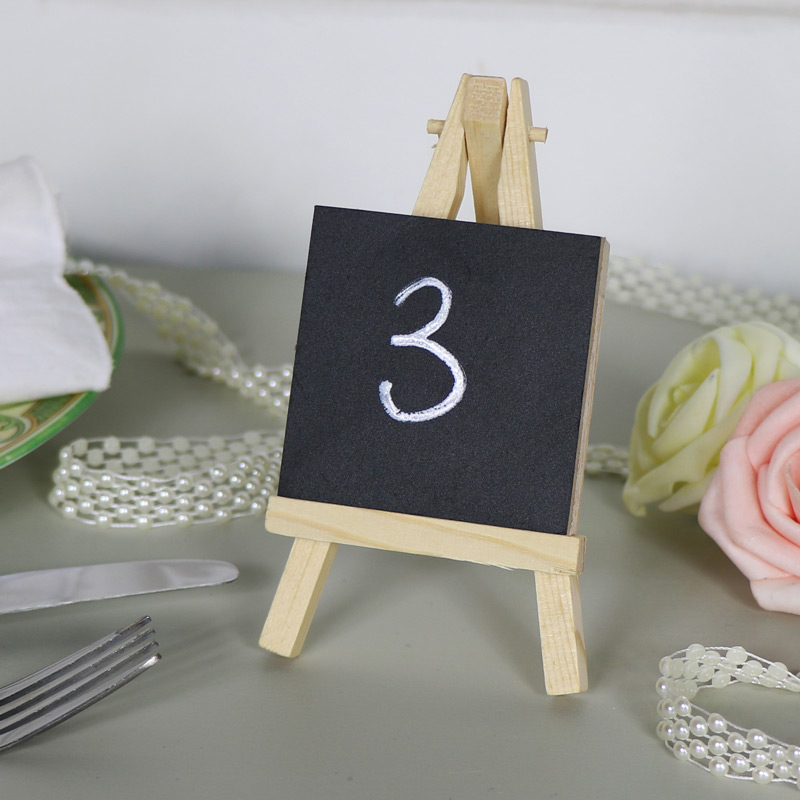 Mini Chalk Board Easel