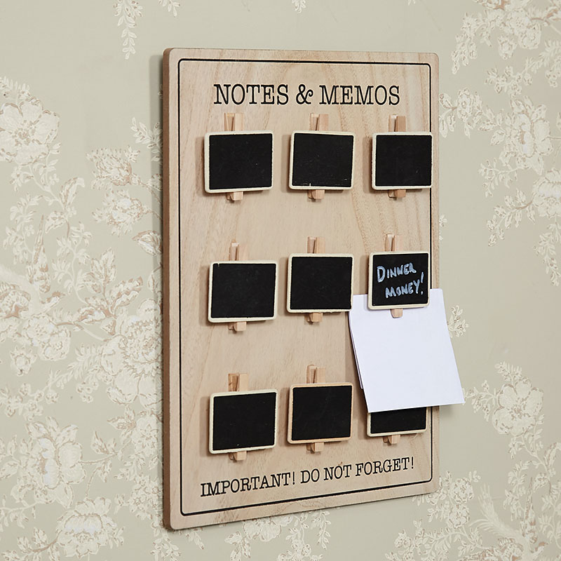 Wall Mounted Memo/Notice Board