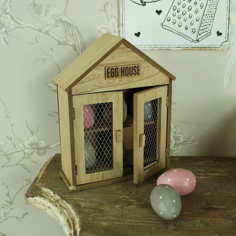 Rustic Egg Storage House