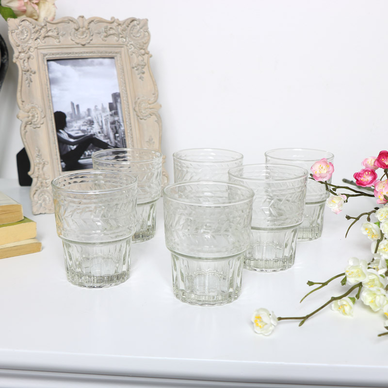 Set of 6 Tumbler Glasses