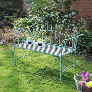 Sage Green Garden Bench