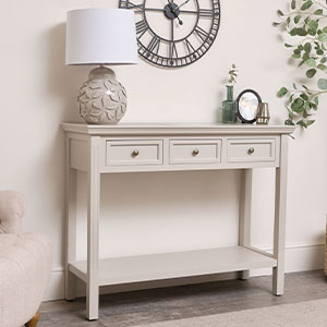 3 Drawer Sideboard Console Table