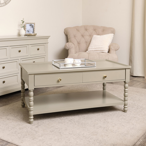 2 Drawer Coffee Table